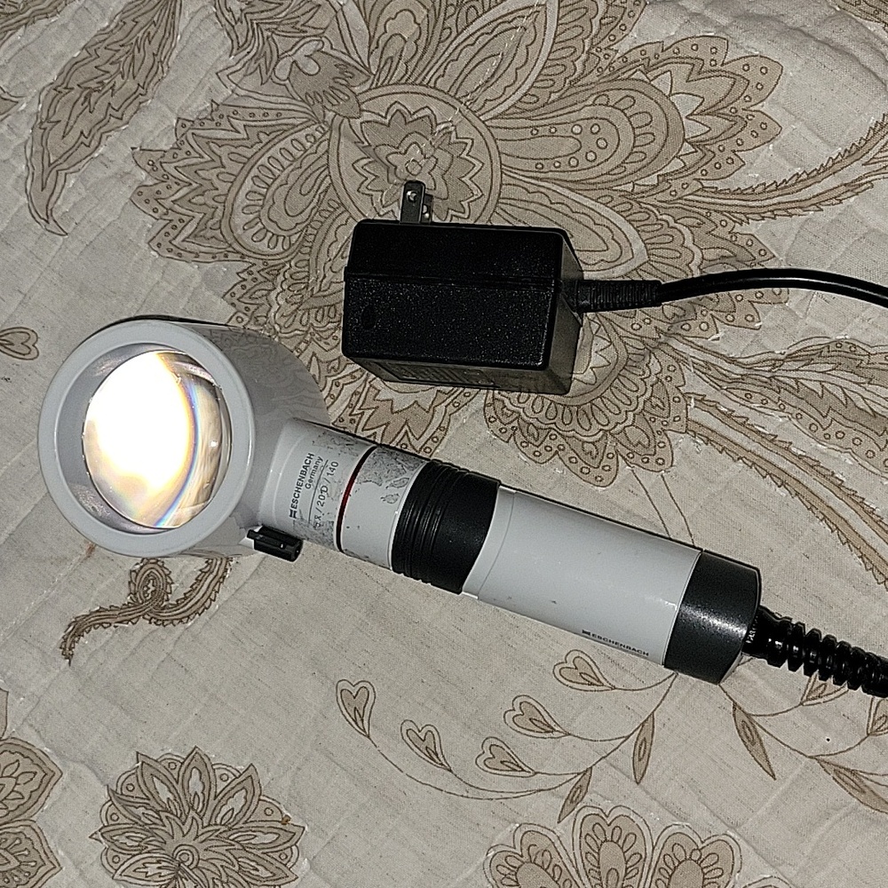 Eschenbach germany 5X Eschenbach LED Illuminated Stand Magnifier 2.3 Inch Lens
